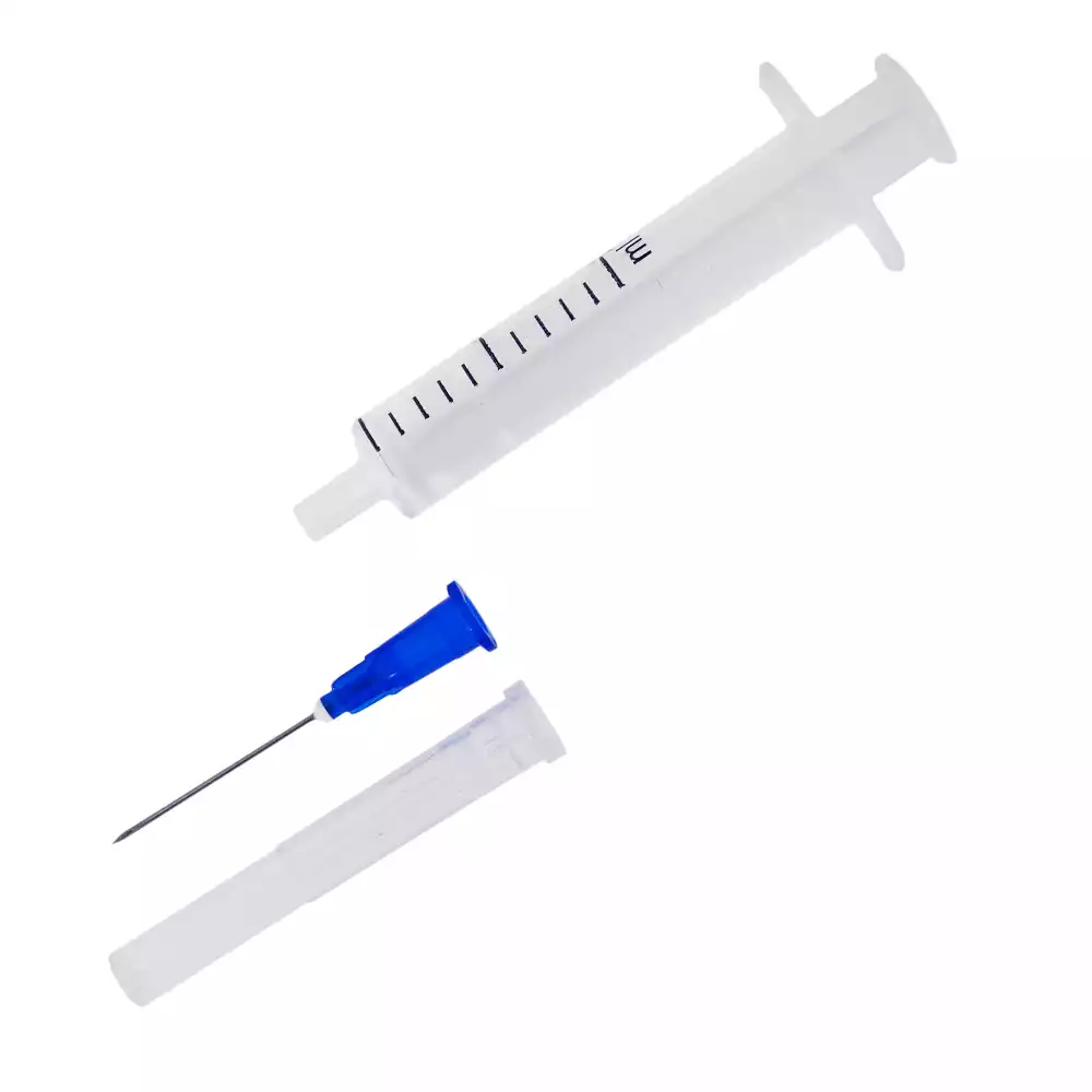 Шприц 2,0мл, 2-х компонентный, игла 23G (0,6*25мм) рядом, стерильный