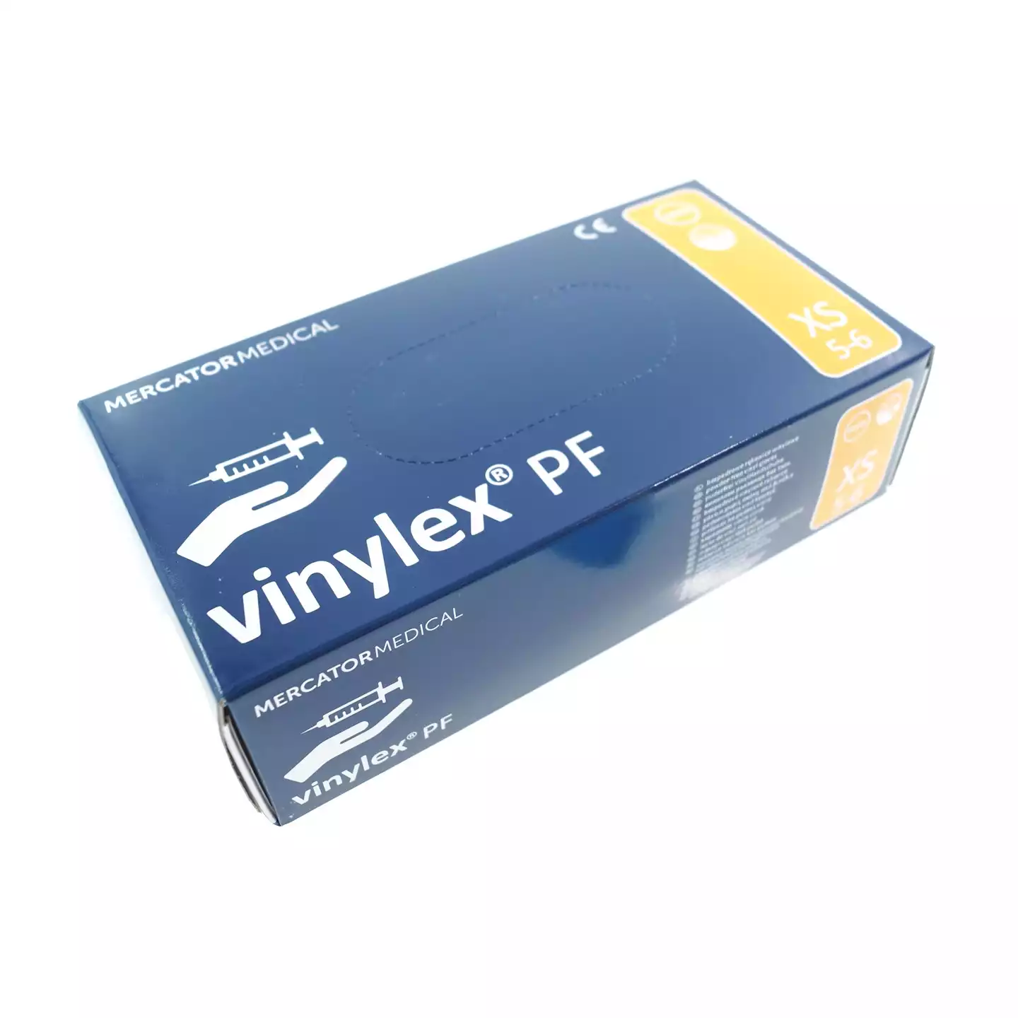 Перчатки  Vinilex PF, виниловые, размер XS, неопудренные, нестерильные