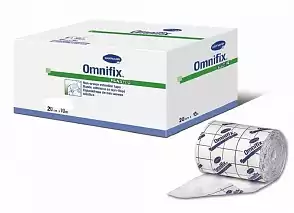 Пластырь OMNIFIX elastic, размер 20см*10м, фиксирующий, гипоаллергенный, из нетканного материала